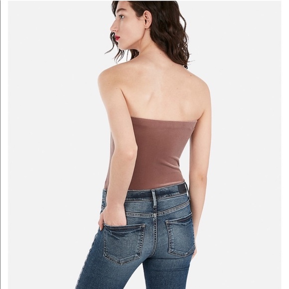 Express velvet tube top size small NWT - Picture 4 of 5